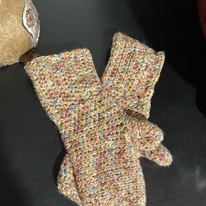 Colorful Knit Mittens